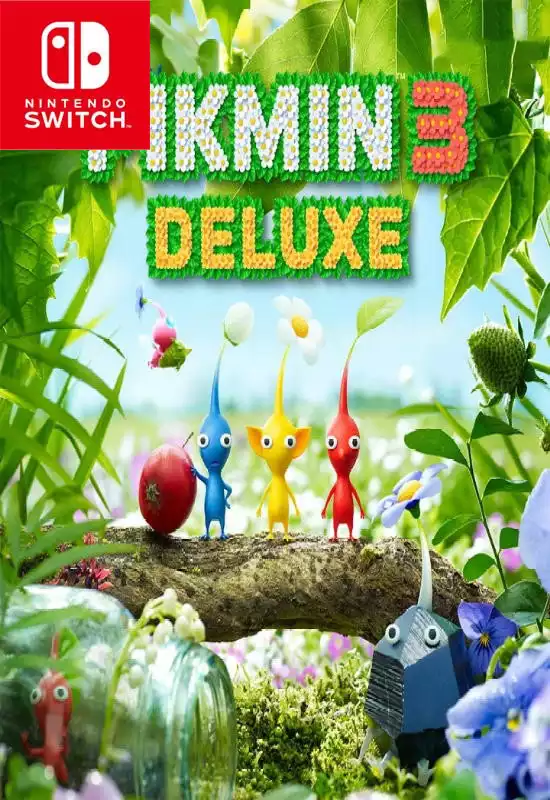 皮克敏 3 豪华版 Pikmin 3 Deluxe+更新1.1.1 Switch NSP中文