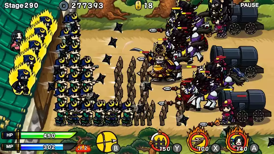 武士防御战：忍者战争Samurai Defender: Ninja+更新1.0.2 Warfare Switch NSP中文