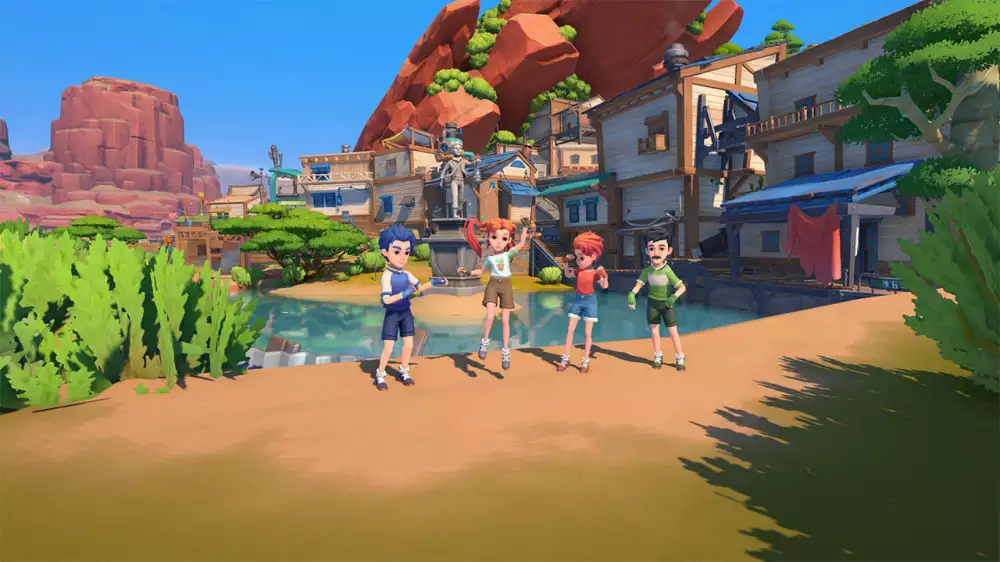 沙石镇时光:多人模式My Time at Sandrock Online+更新1.2.2.0 Switch NSP中文