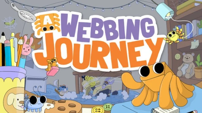 《萌蛛织旅 | A Webbing Journey | 简体中文》温馨家居×自由物理沙盒×萌蛛冒险!