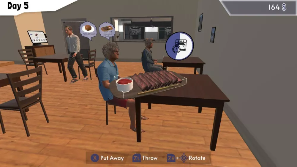 餐厅烹饪模拟器Restaurant Cooking Simulator Switch NSP 英文