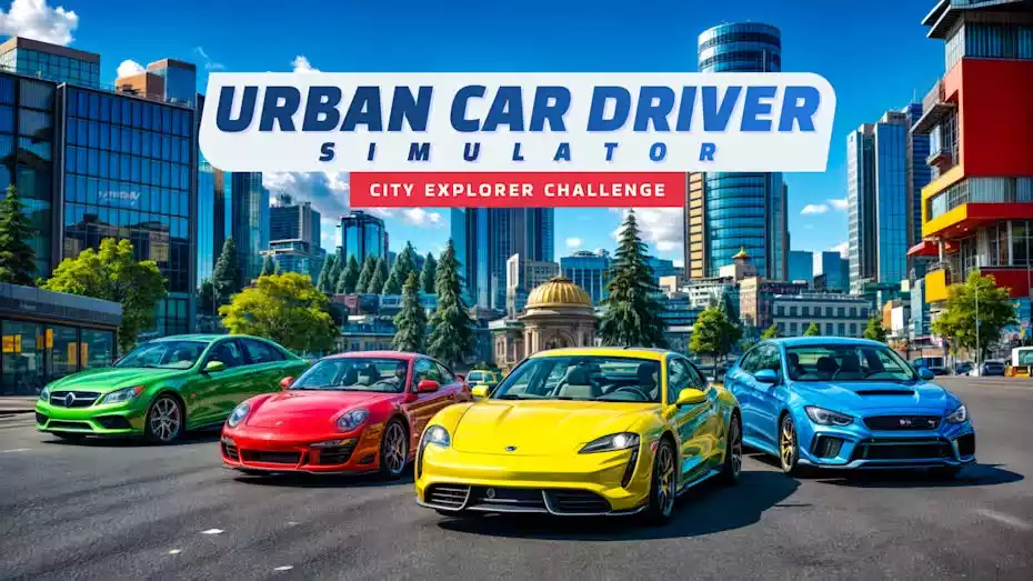 城市汽车驾驶模拟器:城市探险挑战 Urban Car Driver Simulator: City Explorer Challenge Switch NSP 英文