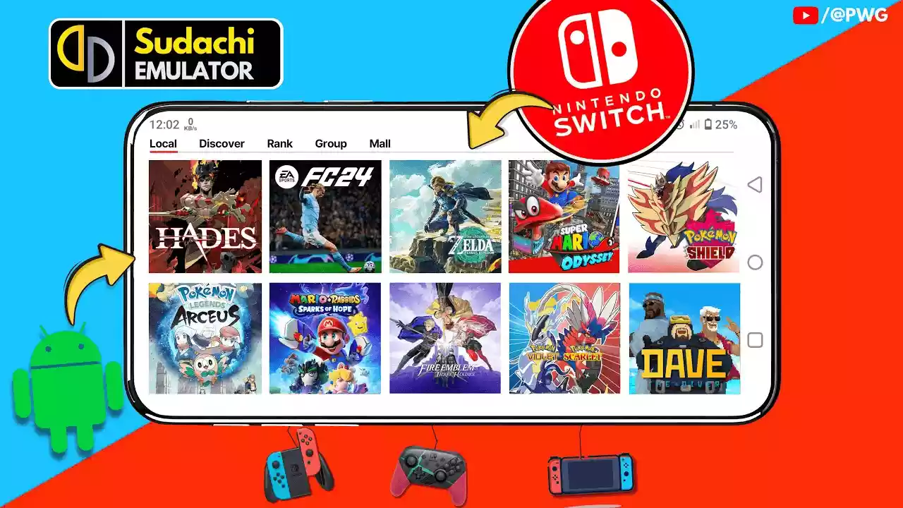 Sudachi 任天堂 Switch 模拟器 / Sudachi Nintendo Switch Emulator for Android Switch NSP中文