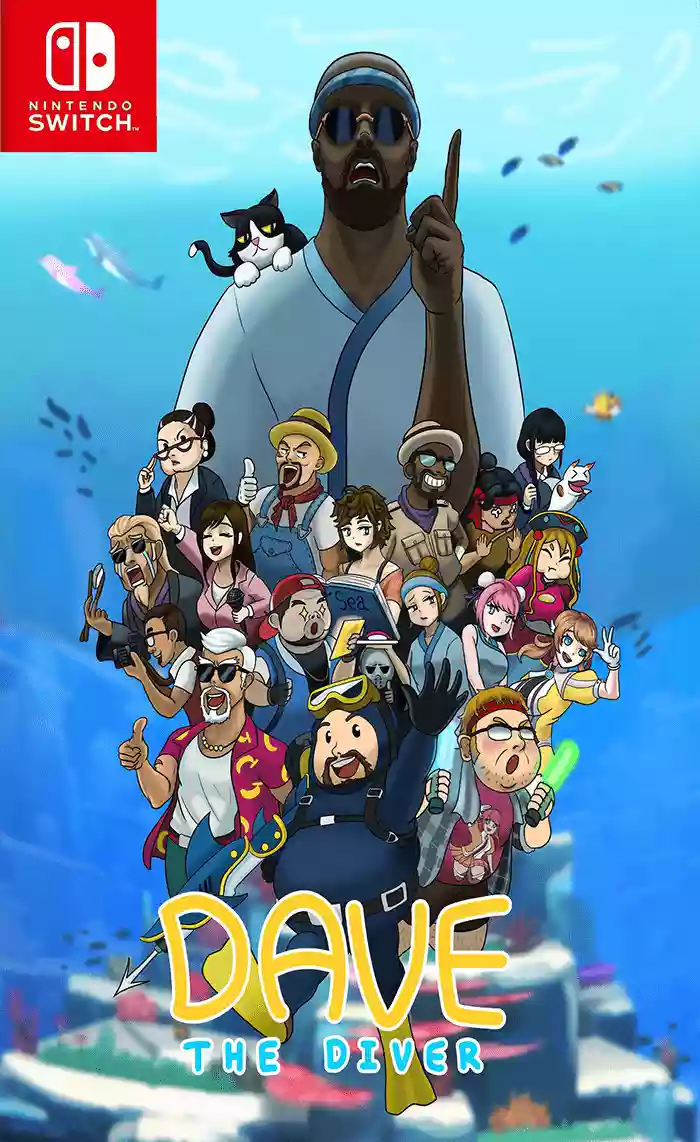 潜水员戴夫DAVE THE DIVER+更新1.0.4.1039 Switch NSP中文