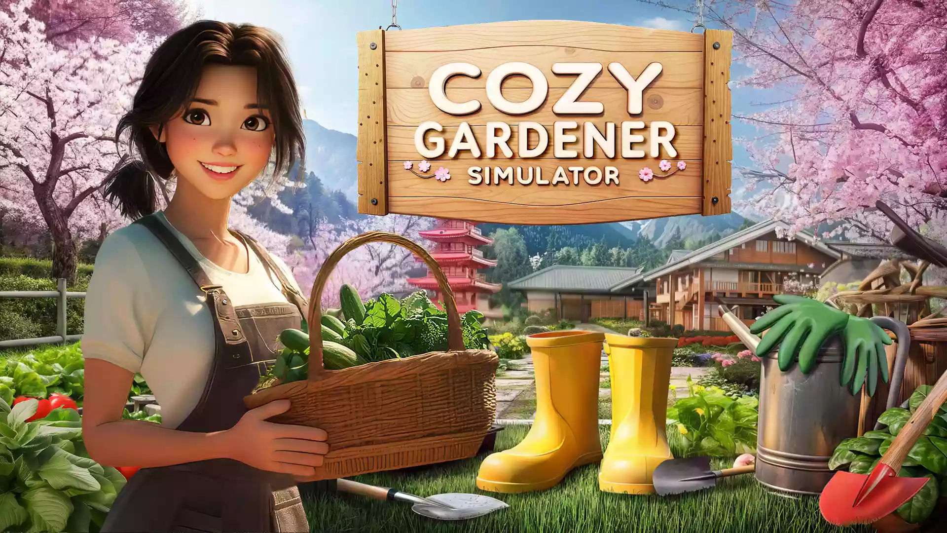 温馨园丁模拟器Cozy Gardener Simulator Switch NSP (v1.0.0)官方英文