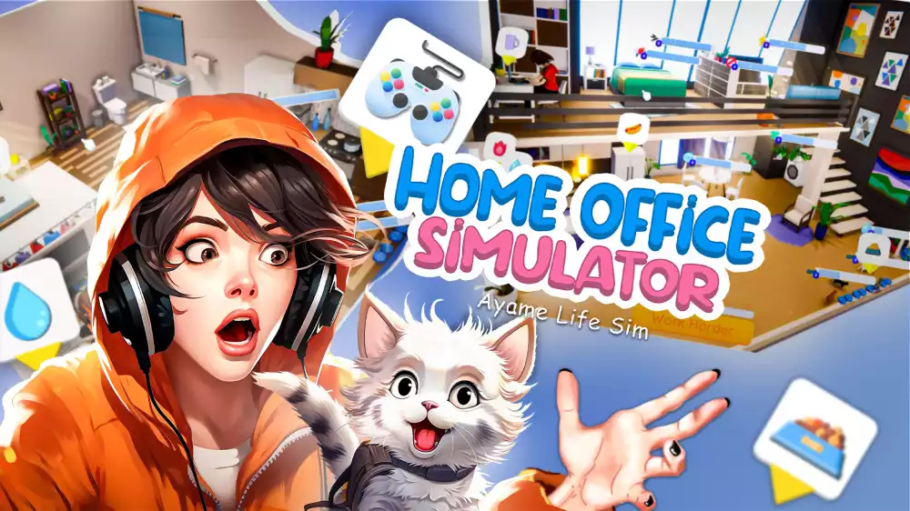 家庭办公室模拟器Home Office Simulator – Ayame Life Sim Switch NSP官方原版