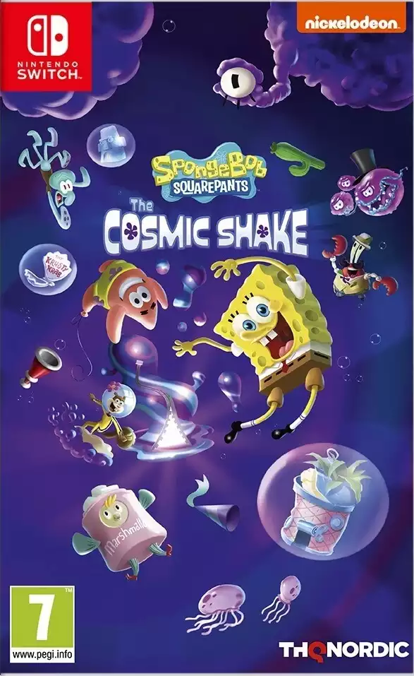 海绵宝宝:宇宙摇摆/SpongeBob SquarePants: The Cosmic Shake+更新1.0.7 Switch NSP中文