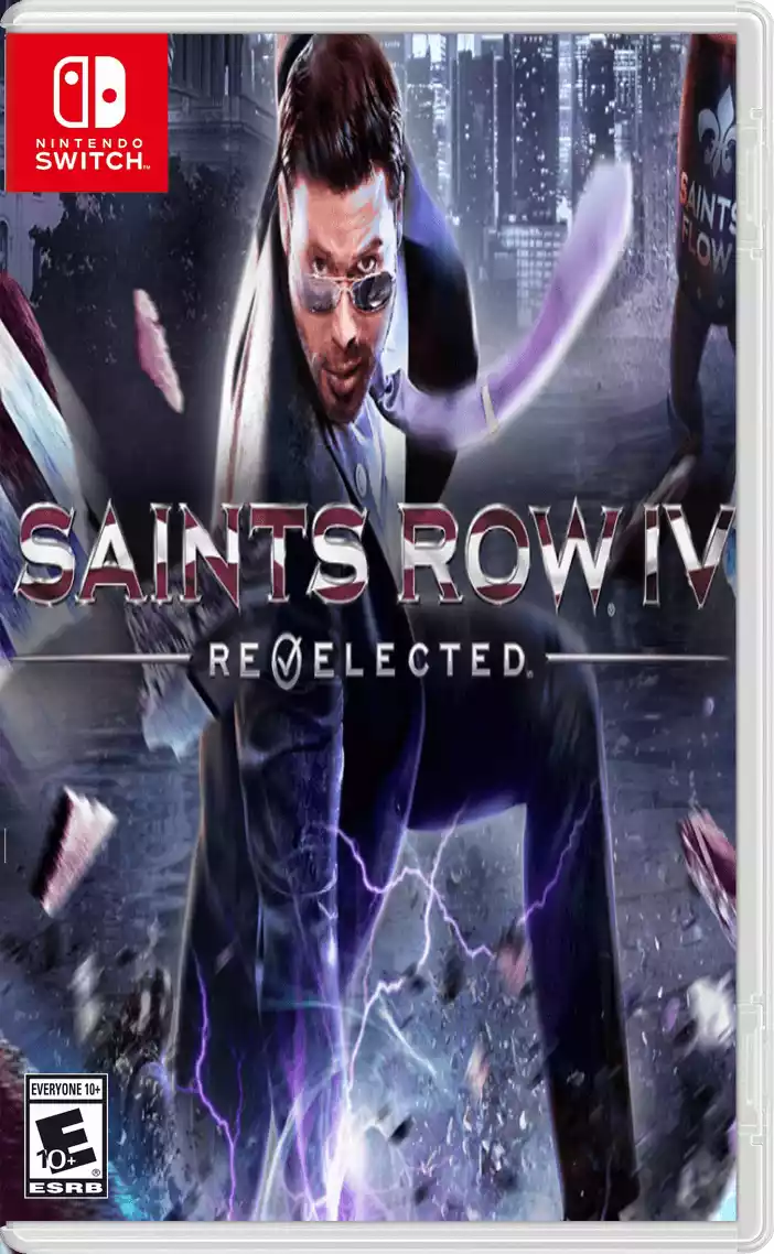 黑道圣徒 4:连任Saints Row IV Re-Elected Switch NSP官方原版
