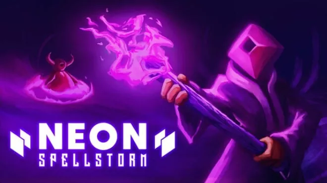 《霓虹魔咒风暴Neon Spellstorm | 中文》崩塌跑酷与魔法连锁的Roguelite狂飙