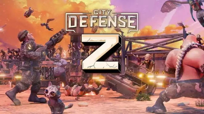《城市僵尸防御 City Defense Z | 中文》末日僵尸塔防Roguelite 白天建城夜晚血战 极限生存挑战
