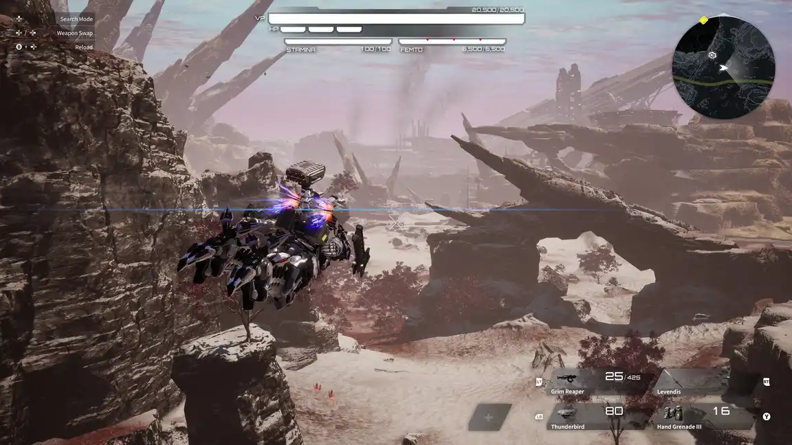 《机甲战魔 神话之裔Daemon X Machina Titanic Scion | 中文》钢铁咆哮的机甲动作佳作