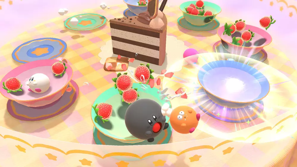 卡比的美食节Kirby’s Dream Buffet Switch NSP中文