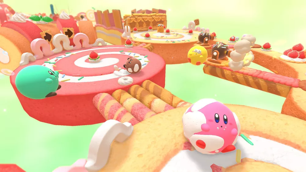 卡比的美食节Kirby’s Dream Buffet Switch NSP中文