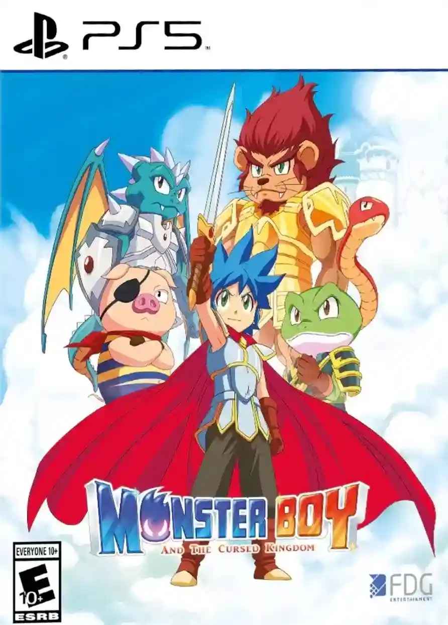 怪物男孩与被诅咒的王国.Monster Boy and the Cursed Kingdom | PS5游戏
