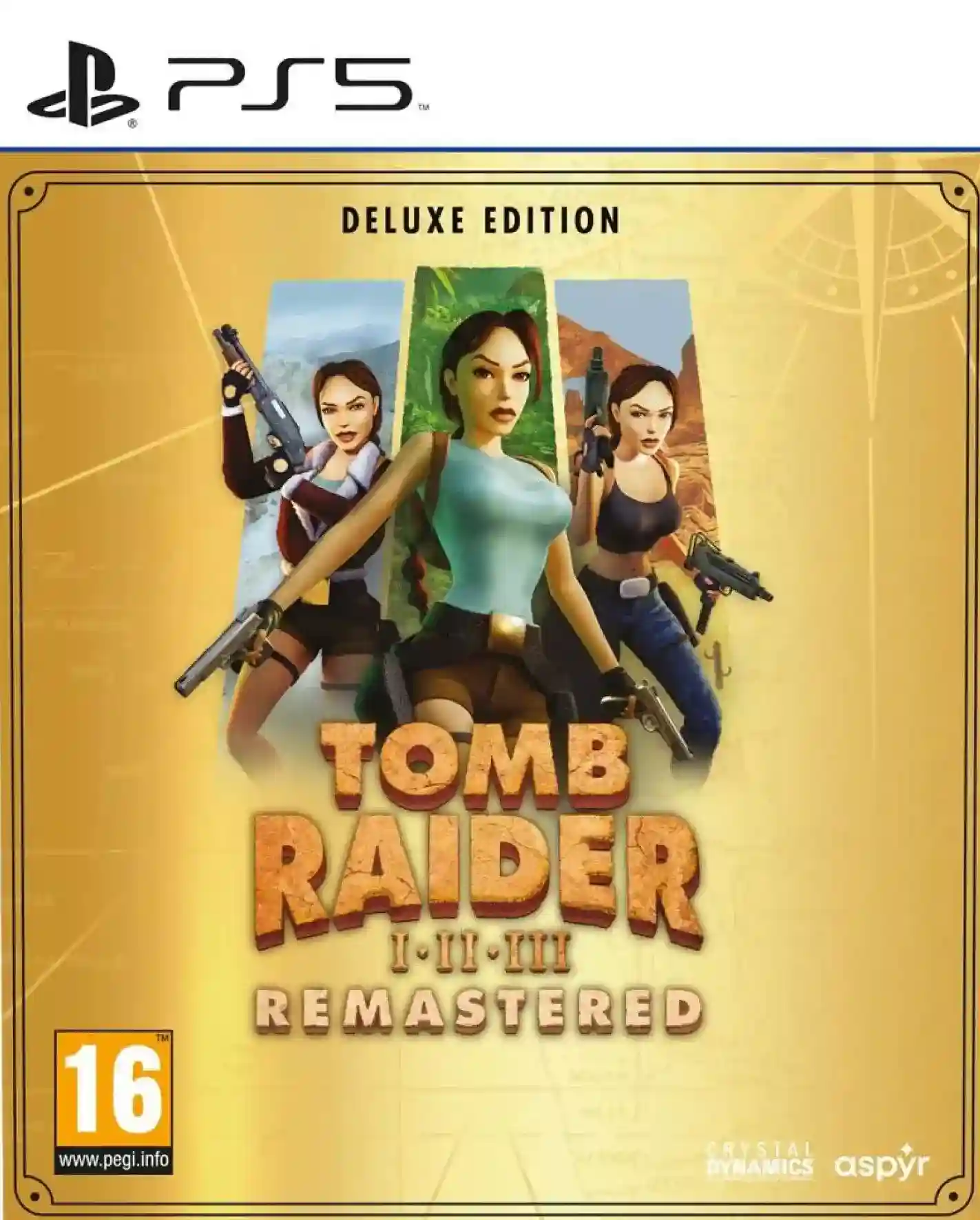 古墓丽影：三部曲 – 重制版.Tomb Raider I-III Remastered Starring Lara Croft | PS5游戏