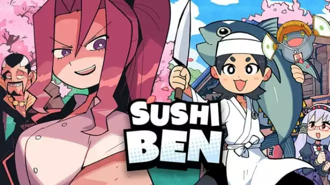 寿司本 Sushi Ben | 中文 互动动画冒险 我差点在小镇定居了