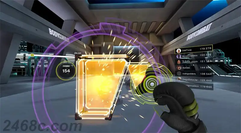 QQ截图20250427215957.webp 莱斯米尔斯体操VR LES MILLS XR BODYCOMBAT VR | Steam/PC串流游戏