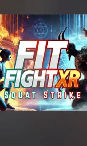 健身大作战–深蹲打击 Fit Fight XR: Squat Strike | Quest 一体机游戏 VR