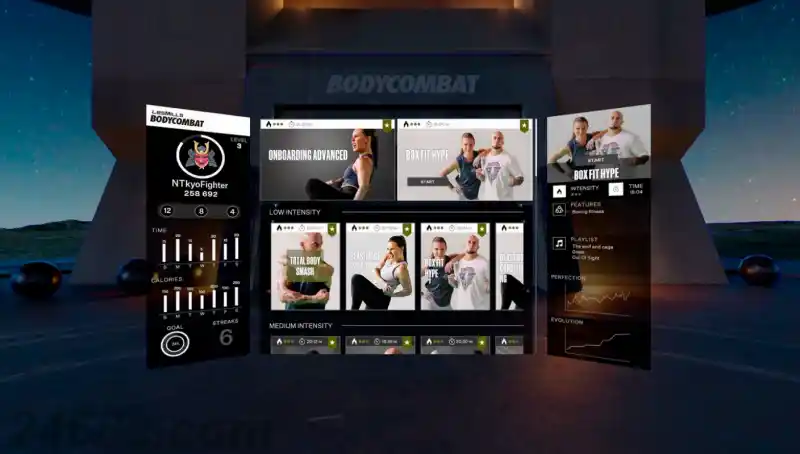 微信截图_20230122175810-800x454.webp 莱斯米尔斯体操 LES MILLS BODYCOMBAT | Quest 一体机游戏 VR