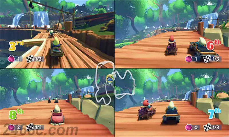 1702087855-5a491d6b64f79b7.webp 蓝精灵卡丁车.Smurfs Karting | PS4游戏