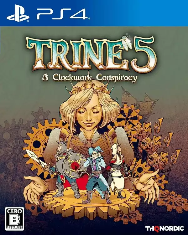 三位一体5：发条阴谋.Trine 5: A Clockwork Conspiracy | PS4游戏