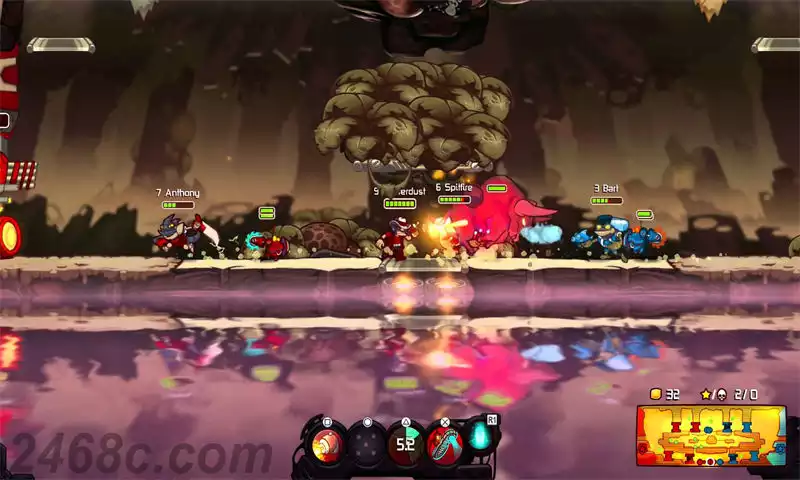 1704177920-8db0a3155fda441.webp 王牌英雄:组装.Awesomenauts Assemble! | PS4游戏