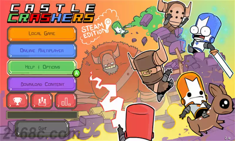 1703812949-3604f28dab5bbcb.webp 城堡毁灭者:重制版.Castle Crashers Remastered | PS4游戏