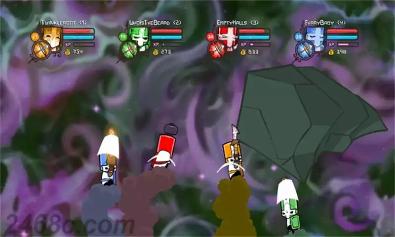 1703812954-04dd523f168becb.webp 城堡毁灭者:重制版.Castle Crashers Remastered | PS4游戏