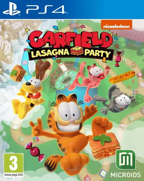 加菲猫:千层面派对.Garfield Lasagna Party | PS4游戏