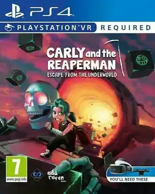 卡莉和魔鬼：逃出地狱.Carly and the Reaperman: Escape from the Underworld | PS4游戏