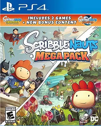 涂鸦冒险家：超大组合包.Scribblenauts Mega Pack | PS4游戏