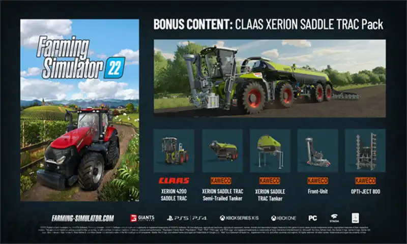 模拟农场22.Farming Simulator 22 | PS4游戏