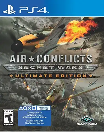 空中冲突:秘密战争 终极版.Air Conflicts: Secret Wars – Ultimate Edition | PS4游戏