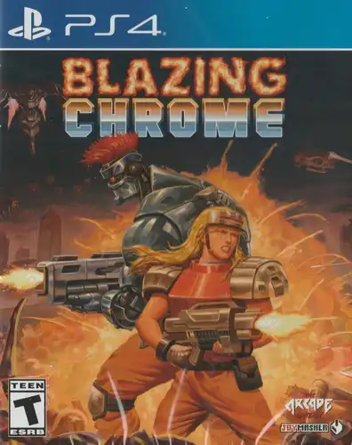 炽热合金.Blazing Chrome | PS4游戏