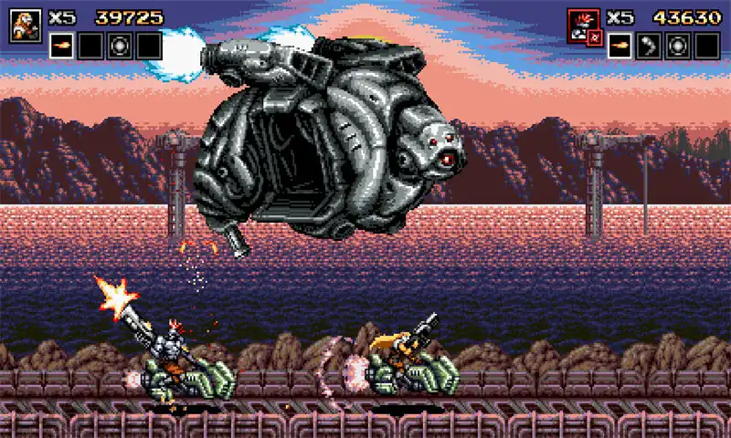 炽热合金.Blazing Chrome | PS4游戏