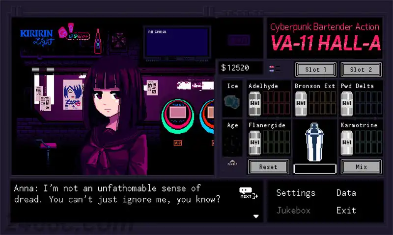 VA-11 HALL-A：赛博朋克酒保行动 | PS4游戏
