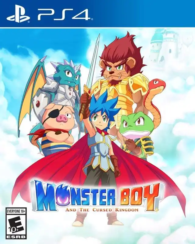 1706267284-39c405de8d0f4bb.webp 怪物男孩与被诅咒的王国.Monster Boy and the Cursed Kingdom | PS4游戏