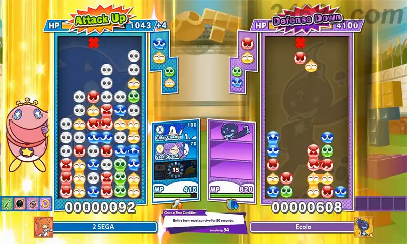 噗哟噗哟：俄罗斯方块2.Puyo Puyo Tetris 2 | PS4游戏