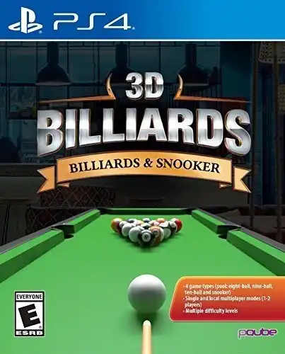 3D桌球：台球与斯诺克.3D Billiards: Billards & Snooker | PS4游戏