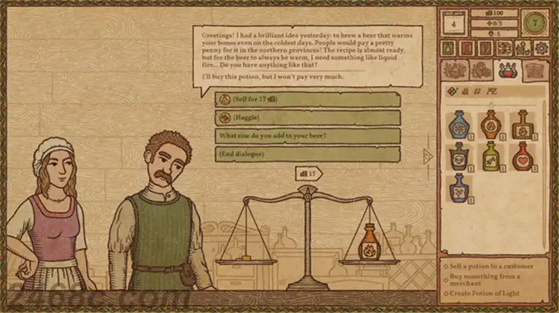 2.webp 药剂工艺:炼金术士模拟器.Potion Craft: Alchemist Simulator | PS4游戏
