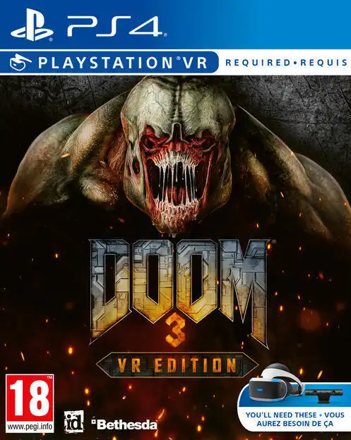 毁灭战士3：VR版.Doom 3: VR | PS4游戏