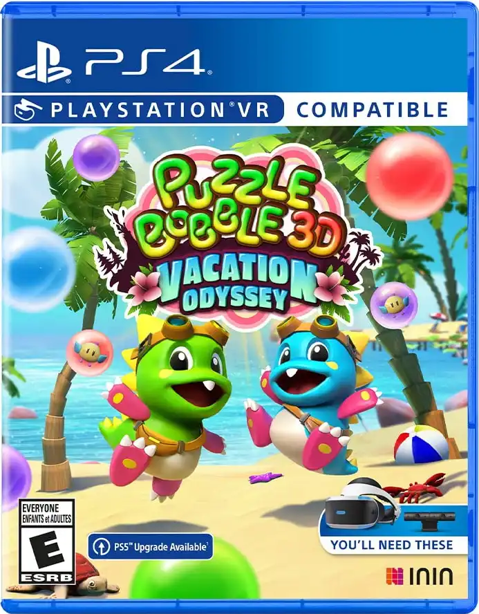 泡泡龙 3D：假期奥德赛.Puzzle Bobble 3D: Vacation Odyssey | PS4游戏