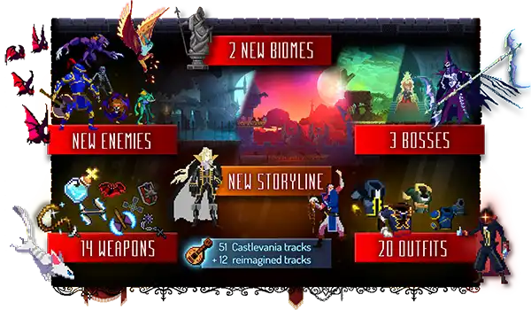 死亡细胞：重返恶魔城.Dead Cells: Return to Castlevania (v1.51含PS5 DLC补丁) | PS4游戏