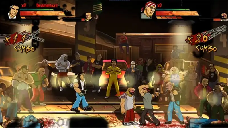 瘦子和弗兰科：暴力的拳头.Skinny & Franko: Fists of Violence | PS4游戏