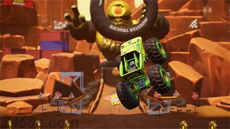 4.webp 风火轮赛车怪兽卡车:疯狂特技.Hot Wheels Monster Trucks: Stunt Mayhem | PS4游戏
