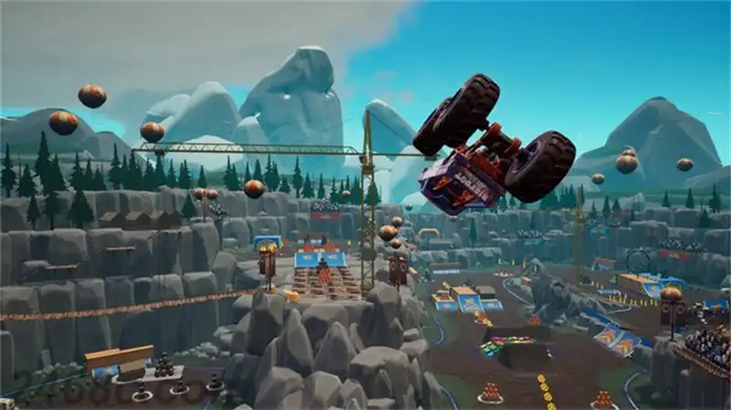 6.webp 风火轮赛车怪兽卡车:疯狂特技.Hot Wheels Monster Trucks: Stunt Mayhem | PS4游戏