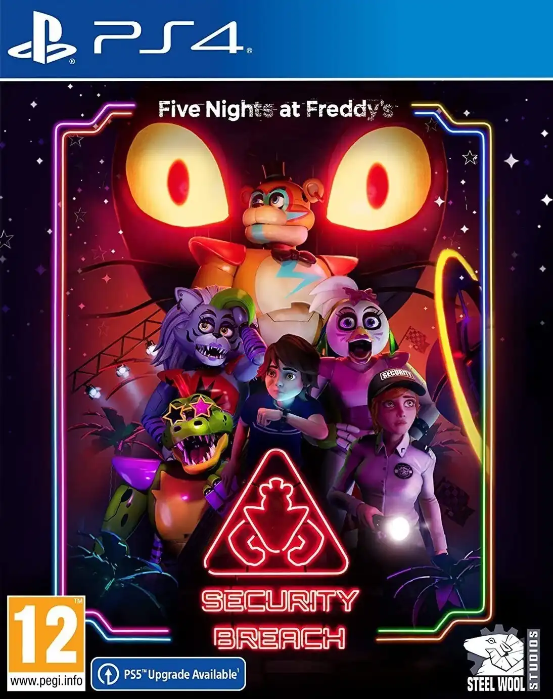 玩具熊的午夜后宫：安全漏洞.Five Nights at Freddy’s: Security Breach | PS4游戏