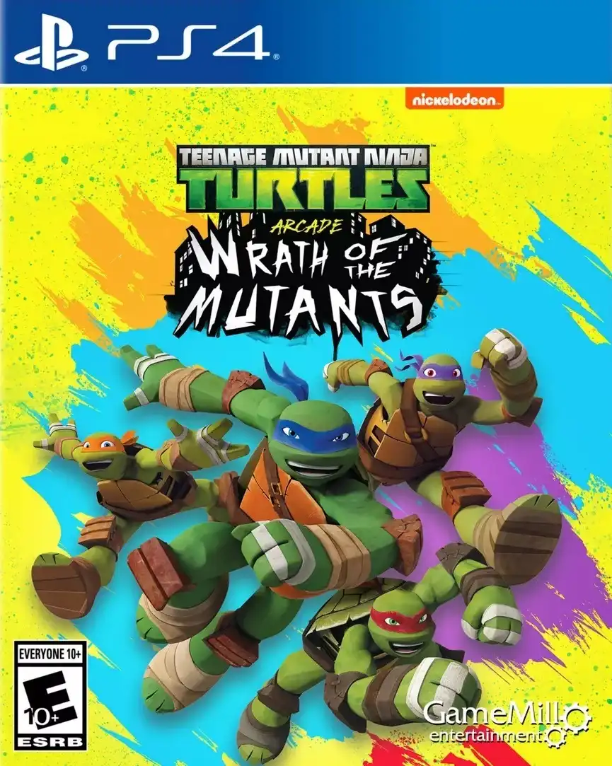 忍者神龟街机游戏：变种人之怒.Teenage Mutant Ninja Turtles Arcade: Wrath of the Mutants | PS4游戏