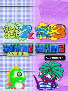 欢乐泡泡龙2X/3合集.Puzzle Bobble2X/BUST-A-MOVE2 Arcade Edition & Puzzle Bobble3/BUST-A-MOVE3 S-Tribute | PS4游戏