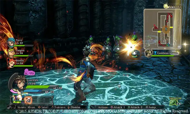 勇者斗恶龙英雄集结：暗龙与世界树之城.Dragon Quest Heroes: The World Tree’s Woe and the Blight Below | PS4游戏